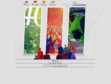 Tablet Screenshot of michel-lariviere.com